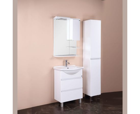 Тумба с раковиной Onika ЭЛИТА 60.13 белая 106120 – изображение 2