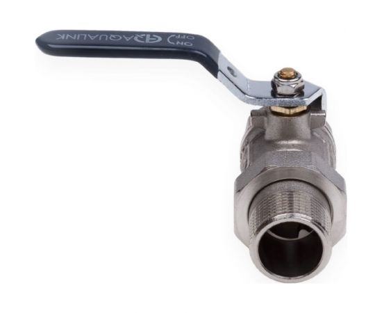 Шаровой кран со сгоном AQUALINK вн-нар 1/2 U ручка 1169 – изображение 2