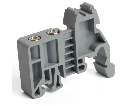 Концевой стопор (ограничитель) на DIN рейку для ЗНИ STEKKER серый LD559 39991 – изображение 2