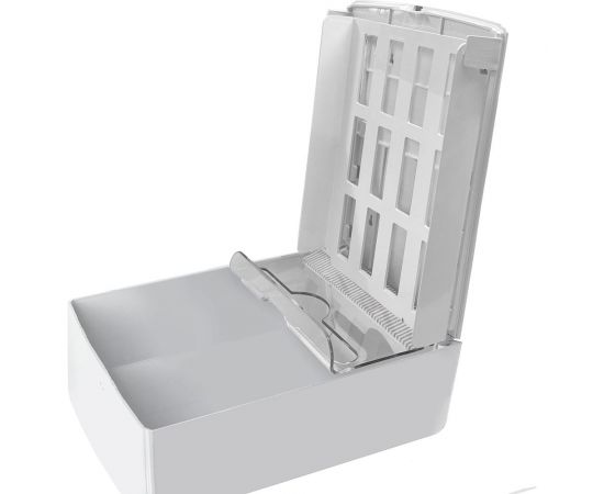 Диспенсер для бумажных полотенец hor T1 СТАНДАРТ, корпус белый, универсальная система сложения (Z(C) / V(ZZ)) HOR-12110401 – изображение 2