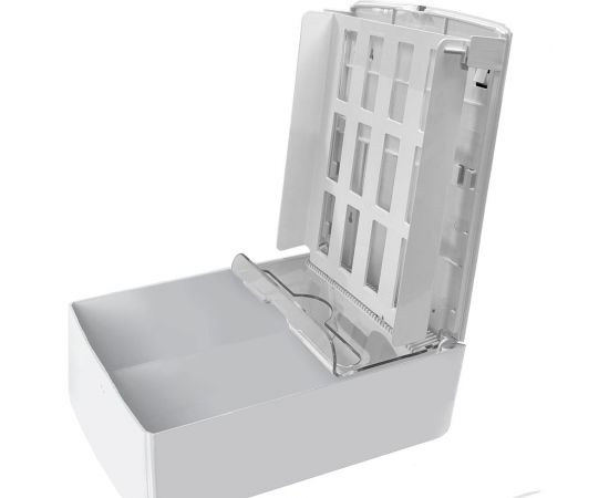 Диспенсер для бумажных полотенец hor T1 СТАНДАРТ, корпус белый, универсальная система сложения (Z(C) / V(ZZ)) HOR-12110401 – изображение 3
