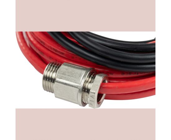 Греющий саморегулирующийся кабель Обогрев Люкс Lite в трубу, 3 м, с сальником 12003 – изображение 3