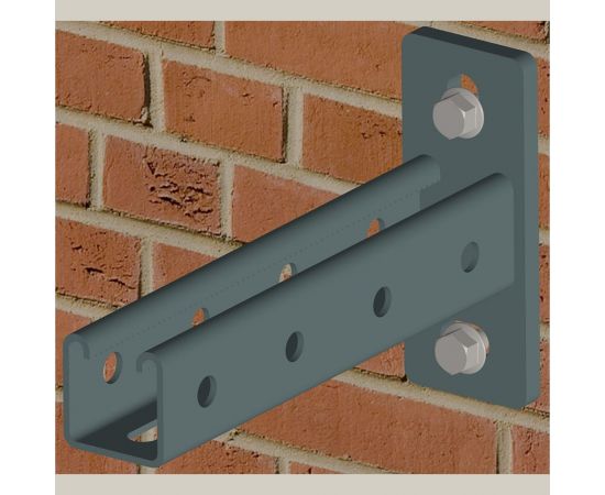 Консоль УМС Strut 41x41 мм, осн. 200 мм SK-41-200 – изображение 3