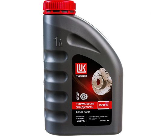 Тормозная жидкость Лукойл DOT 4, 0.91 кг 1338295 – изображение 4