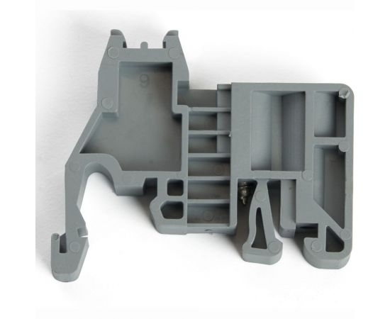 Концевой стопор (ограничитель) на DIN рейку для ЗНИ STEKKER серый LD559 39991 – изображение 4