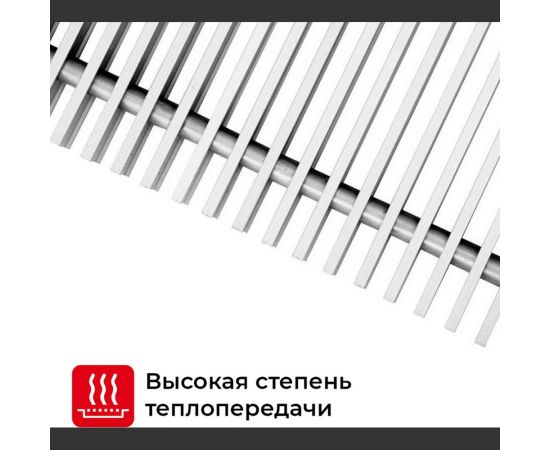 Решетка для внутрипольного конвектора TECHNO PPA 350-2000 RH04005768 – изображение 4