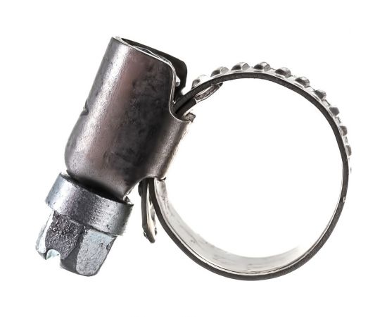 Обжимной хомут Госкреп 9 мм, нержавеющая сталь, 10-16 мм, 2 шт. 11-0013770 – изображение 5