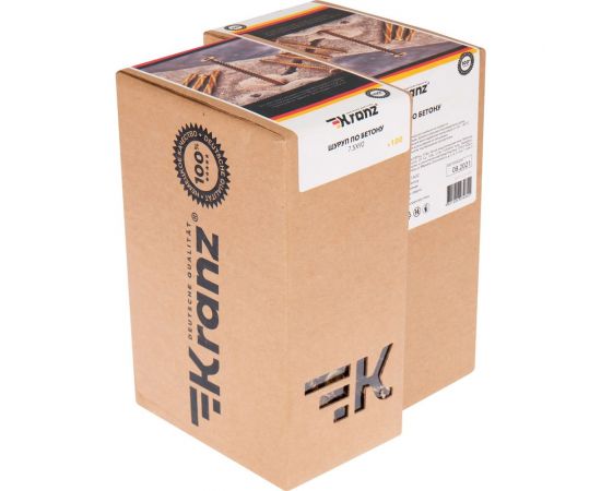 Шуруп по бетону KRANZ нагель 7,5x92, 100 шт. KR-01-3731-004 – изображение 5
