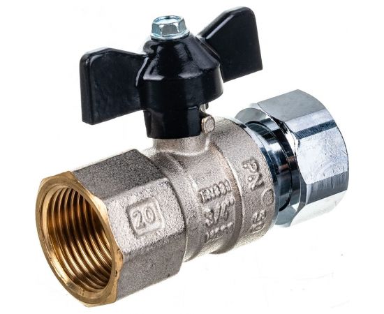 Шаровой кран STOUT с накидной гайкой, ВР/накидная гайка 3/4x3/4 SVB-0009-000020 – изображение 5