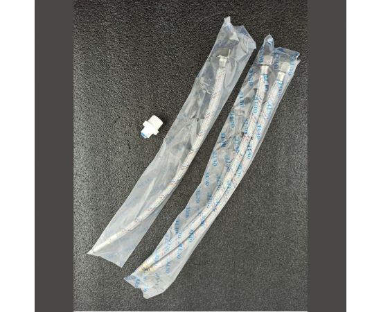 Смеситель для кухни OUTE 370 мм однорычажный, белый, со встроенным краном под питьевую воду, нержавеющая сталь T60203CK – изображение 7