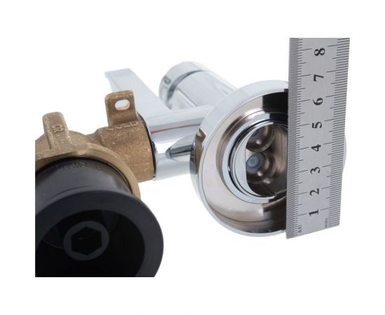 Комплект для гигиенического душа NOBILI встроенный смеситель + гигиеническая лейка + шланг AV00600CR – изображение 7