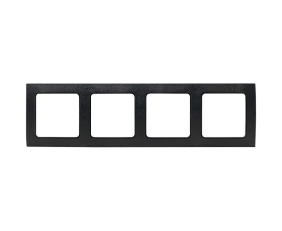 4-местная рамка EKF Стокгольм черная EAM-G-303-30 