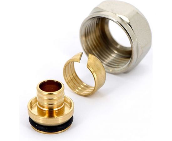 Соединитель Uni-Fitt обжим-В 16(2.2)х1/2"", конусный, для полиэтиленовых труб 682N1612 