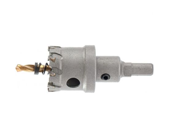 Коронка по металлу твердосплавная 35 мм DENZEL 724011 