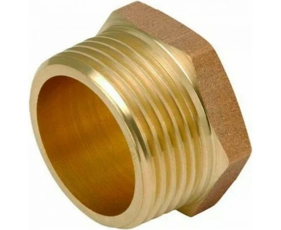 Латунная заглушка DOUBLE-LIN резьбовая н/р - 1" LL6164 (1") 