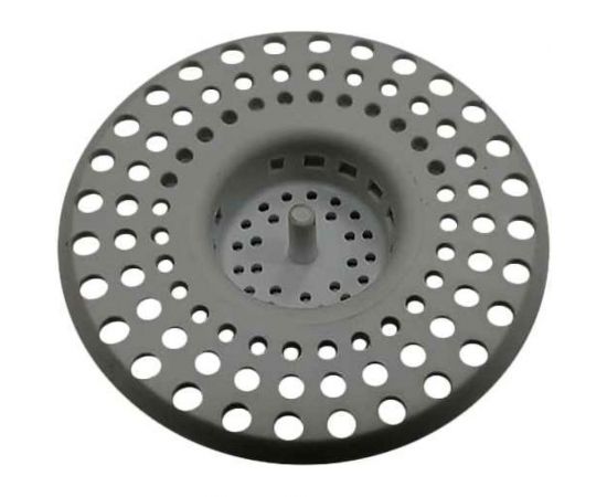 Ситечко ORIO для раковины, мойки, ванны серое А-6678-2 