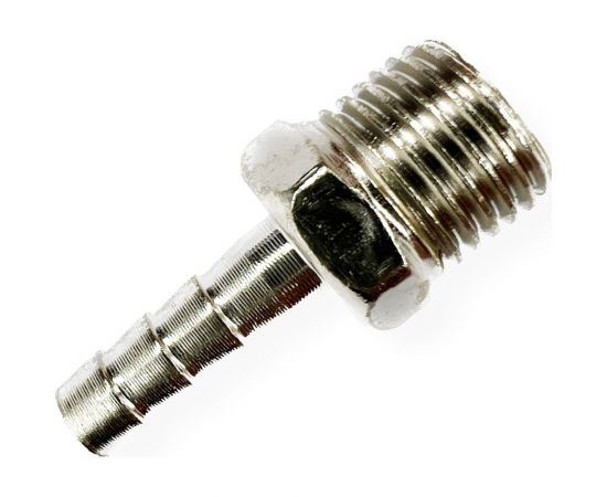 Штуцер с наружной резьбой 1/4" - елочка 6 мм ARMA M1/4-06 