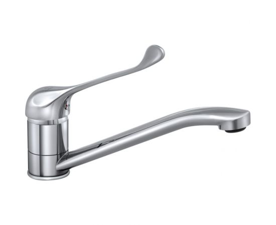 Смеситель для мойки СЛАВЕН локтевой, излив 250 мм, одноручный СЛ-ОД-Х21 