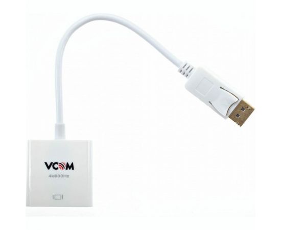 Кабель-переходник VCOM DisplayPort M - HDMI F, 0.2m, 4K 30Hz CG601-4K3 