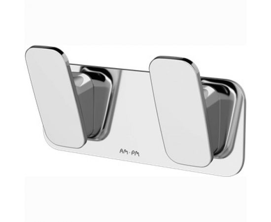 Двойной крючок для полотенец, хром AM.PM A50A35600 