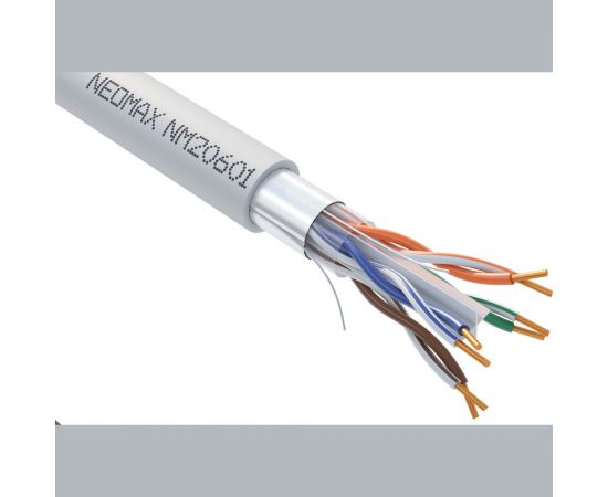 Кабель Neomax FTP cat.6, 4 пары, 305м 0.57 мм Медь PVC jacket NM20601 