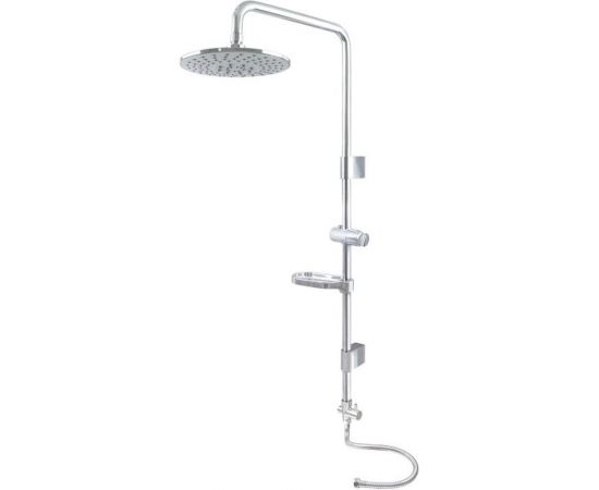 Душевой гарнитур без смесителя Mix&Fix с верхней душевой лейкой 220 мм тов-205525 