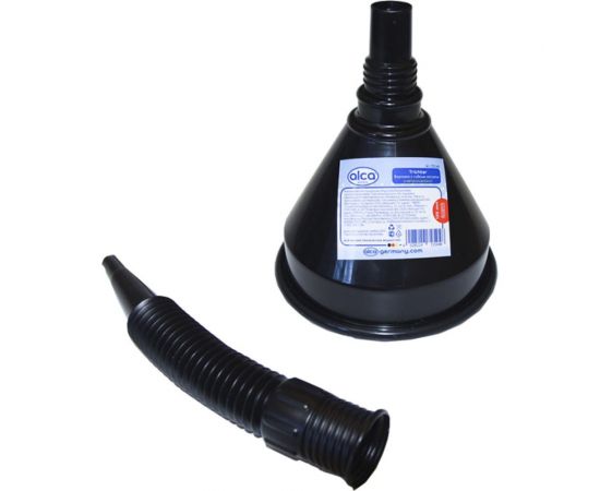 Воронка непроливайка для ГСМ с гибким шлангом 135 мм Alca 725040 
