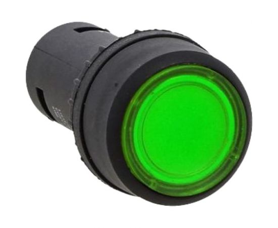 Кнопка с подсветкой EKF SW2C-10D PROxima 24В зеленая NO SQsw2c-md-g-24 