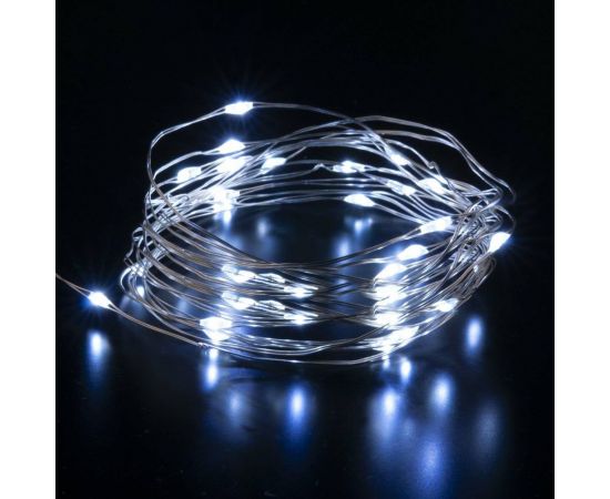 Бытовая электрическая гирлянда Eurosvet 400-007 / нить / белый a056040 