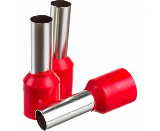 Наконечник НШвИ АБК-СИЛА Е-1012 -10мм2 красный 100шт 1900308 – изображение 2