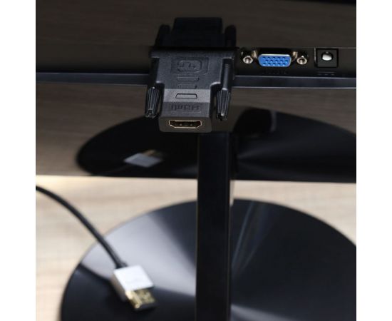 Переходник штекер REXANT DVI-I - HDMI гнездо 17-6811 – изображение 2