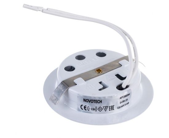 Встраиваемый неповоротный светильник NOVOTECH с защитным стеклом (лампа в комплект не входит) 369344 – изображение 2