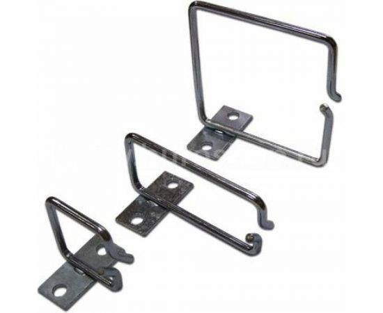 Металлическая скоба-органайзер TWT для установки, на 19 профиль TWT-RING-M80x80 – изображение 2