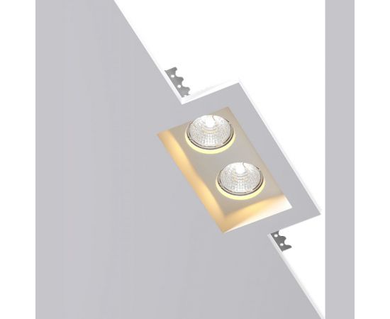 Встраиваемый гипсовый светильник Artpole потолочный, точечный, белый SGS4 – изображение 2