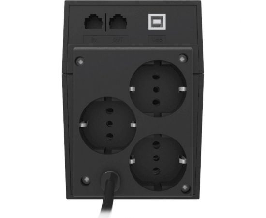 Источник бесперебойного питания Powercom Raptor, Line-Interactive, 800VA/480W, Tower, Schuko RPT-800A EURO – изображение 3