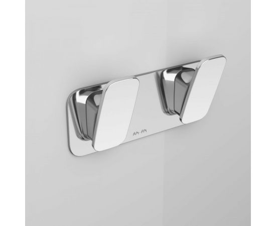 Двойной крючок для полотенец, хром AM.PM A50A35600 – изображение 3