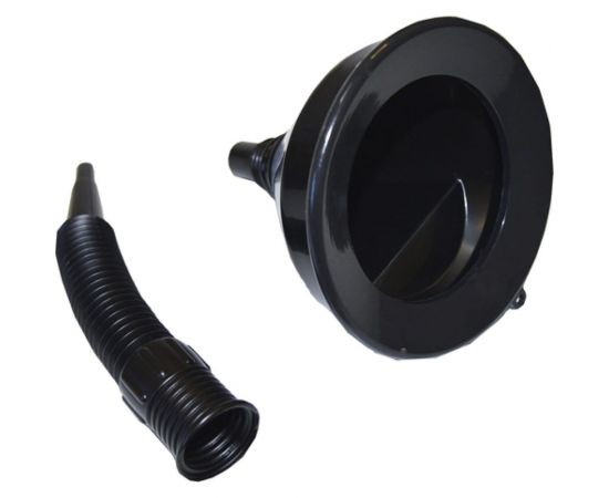 Воронка непроливайка для ГСМ с гибким шлангом 135 мм Alca 725040 – изображение 3