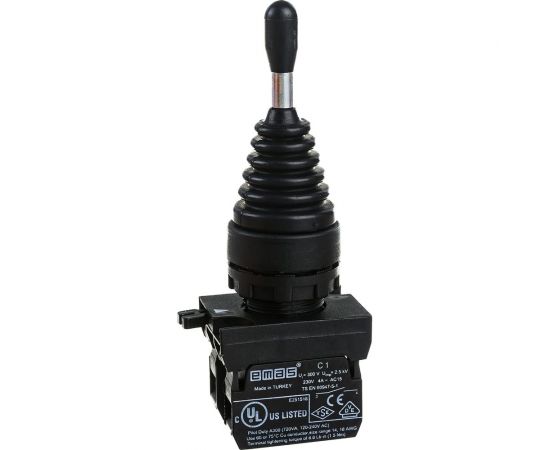 Кнопка-джойстик Emas 2-х позиционный, с фиксацией, 250 В AC, 4 А CP101DJ20 – изображение 3