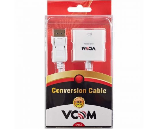 Кабель-переходник VCOM DisplayPort M - HDMI F, 0.2m, 4K 30Hz CG601-4K3 – изображение 3