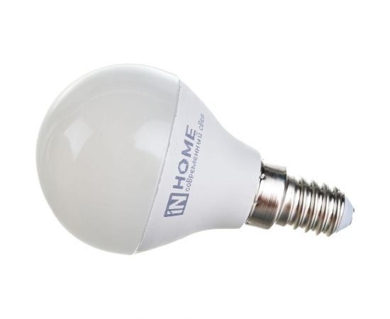 Светодиодная лампа IN HOME LED-ШАР-VC 4Вт 230В Е14 4000К 360Лм 4690612030531 – изображение 3