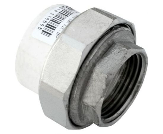 Муфта комбинированная RTP разъемная, американка, внутренняя резьба, D63х2 мм 10625 – изображение 4