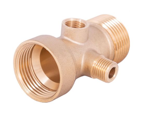 Фитинг 4WAY 4 ходовой для манометра Беламос 4WAYM – изображение 4