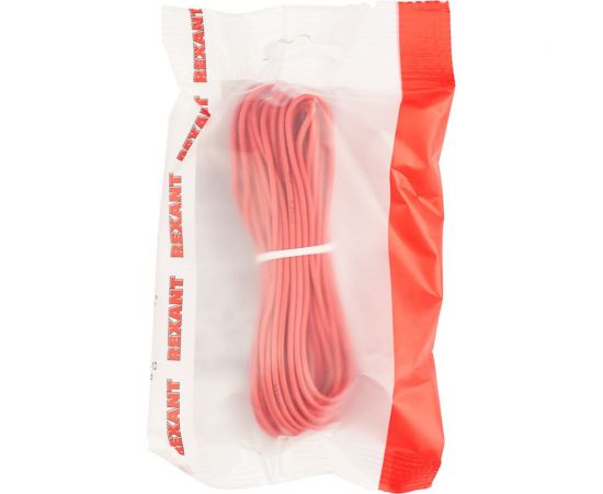 Автомобильный провод REXANT ПГВА/ПВАМ 1x0,50 мм красный, бухта 10 метров 01-6514-2-10 – изображение 4