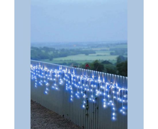 Электрогирлянда B&H Сосульки, 2x1м, 91 синих светодиодов BH0127-B – изображение 4