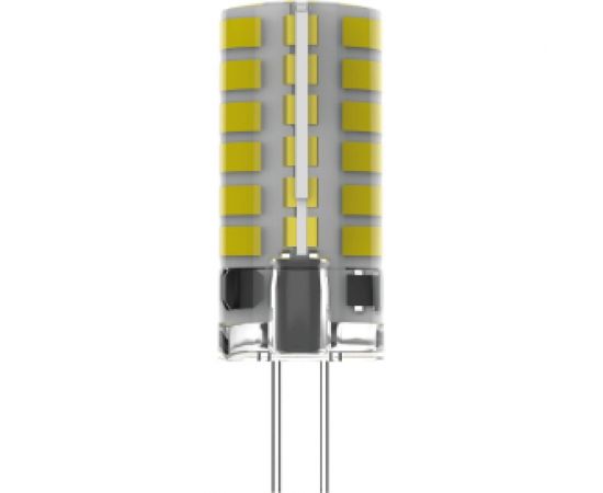 Лампа Gauss elementary g4 12v 5w 400lm 4100k силикон led 1/20/200 18725 – изображение 4