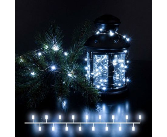 Бытовая электрическая гирлянда Eurosvet 400-008 / нить / белый a056041 – изображение 5