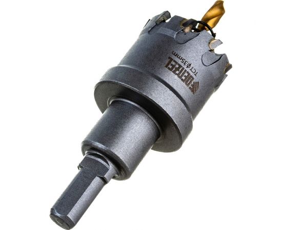 Коронка по металлу твердосплавная 35 мм DENZEL 724011 – изображение 5