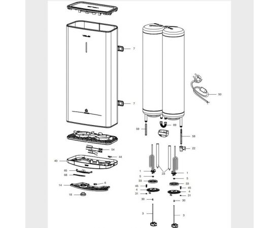 Водонагреватель Ariston VELIS TECH INOX R ABS 1003700692 – изображение 5