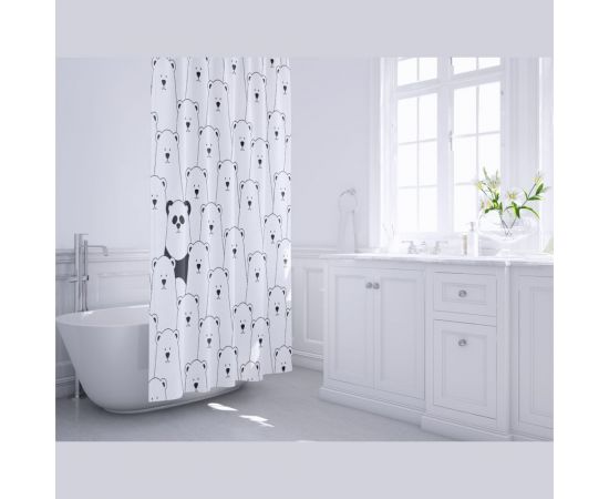 Шторка для ванной FIXSEN PANDA FX-2501 2501 – изображение 6
