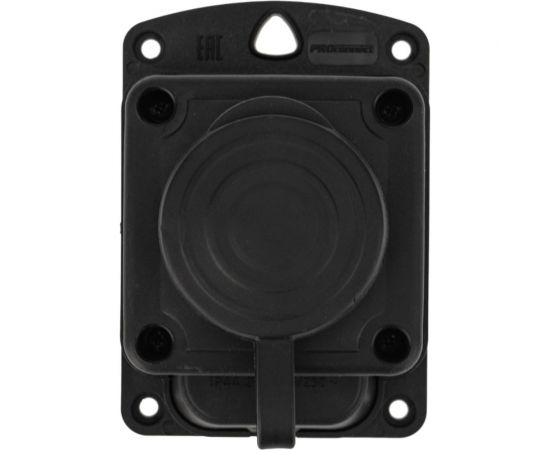 Штепсельная влагозащищенная стационарная розетка PROCONNECT открытой установки, 2P+PE 230V, 16 А, IP44 каучук 111-111-4 – изображение 6